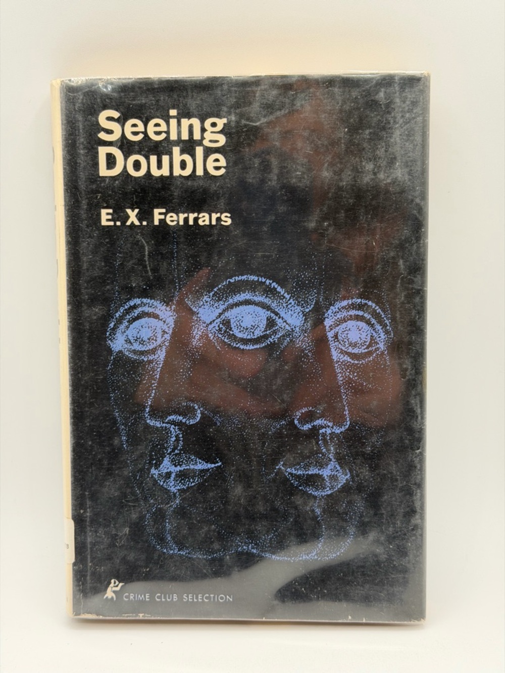 Seeing Double by E. X. Ferrars Ex-library Book Hardcover 1962 First Edition